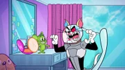v.li.: Beast Boy, Cyborg