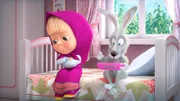 Mascha und der daddelnde Hase