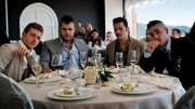 Im Bild (v.li.): Carmine Battaglia (Pino), Salvatore Esposito (Gennaro Savastano), Emanuele Vicorito (O' Pop), Carmine Monaco (O' Track)