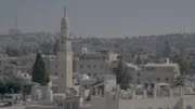 Blick auf die heilige Stadt Jerusalem.