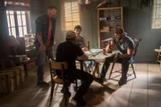 L-R: Jason Hayes (David Boreanaz), Sonny Quinn (AJ Buckley), Brock Reynolds (Justin Melnick), Clay Spenser (Max Thieriot)