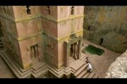Bet Giyorgis ist die bekannteste und am besten erhaltene von elf Kirchen des Felsenkirchen-Komplexes in Lalibela.