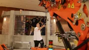 Wayde has to crane the inserts in the tank.