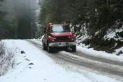 Snowy road