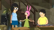 Tina (l.), Louise (M.) und Gene (r.) kämpfen mit ihren selbstgemachten Geschenken um den Mistelzweig-Preis ...