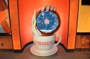 Finished Dunkin tank from the front.