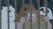 v.li.: Ice Bear, Grizzly Bear, Ranger Tabes, Panda Bear