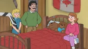 v.li.: Sis, Dad, Baby Grizz, Mom