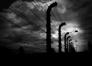 Der Zaun von Auschwitz-Birkenau.