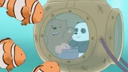 Baby Grizzly (hinter, l.), Baby Panda (r.)