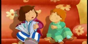 Laura und Tommy streiten darüber, wer von ihnen beiden Meeresforscher werden darf.