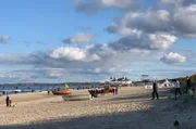 Das Seebad Ahlbeck ist eines der drei Kaiserbäder auf der Insel Usedom an der deutschen Ostseeküste.