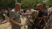 August 2015, Andrang in der Berliner Erstaufnahmestelle LAGESO