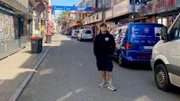 Kiezwirt Daniel Schmidt auf der Großen Freiheit auf St. Pauli.