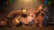 Der Bär tanzt mit der Bärin.