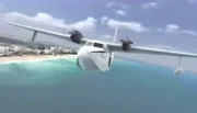 Flug 101 im Flug.