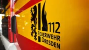 Feuerwehrauto Nahaufnahme.