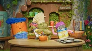 v.li.: Bonzo, Tiny Chef, Olly