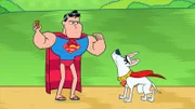 v.li.: Superman, Krypto