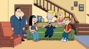 L-R: Stan, Hayley, Roger, Francine, Steve
