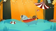 Charlie und Opa Günter erleben beide eine phantasievolle Reise auf dem Ozean.