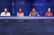 Die Kandidat:Innen (v.l.n.r.): Martin Merx, Marieke Grußendorf, Christian Ziegenfuß und Barbara Gerloff.