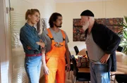 Batyr (Mehdi Salim, 2.v.l.) streitet weiterhin seine Tatbeteiligung ab (mit Bettine Langehein, l. und Bill Mockridge, r.).