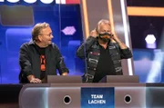 Die Kandidaten des Teams „Lachen“: Bernd Stelter (l.), Komiker und Henning Krautmacher (r.), Sänger der Höhner.
