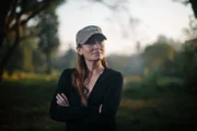 A portrait of Katherine.