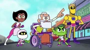 Elasti-Girl, Negative Girl, Chief, Beast Boy, Robot Man