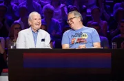 Rateteam-Kapitän Elton und der Moderator und Schauspieler Max Schautzer bilden ein Rateteam.