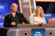Die Kandidaten des Teams  „Becker“: Ben Becker, Schauspieler mit Tochter Lilith Becker.
