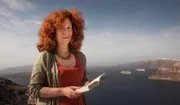 Angie Hobbs at Santorini