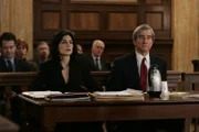 LAW & ORDER Season15 , Law and Order Staffel 15. Pictured: Candice Bergen as Judge Anderlee.