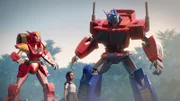 L-R: Elita-1, Dot Malto, Optimus Prime