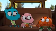 v.li.: Gumball, Anais, Darwin