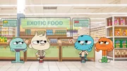 v.li.: Ribbit, Chi Chi, Gumball, Darwin