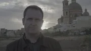 Malta - Marty Morgan auf dem Flugplatz von Gozo.