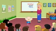 Stewie Griffin (l.); Miss Tammy (r.)
