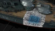 Blaupause der USS Arizona.