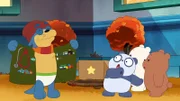 v.li.: Squatter Otter, Baby Panda, Baby Ice Bear, Baby Grizz
