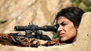 June al-Baqee (Yasmin Mahoud) hat in Syrien gegen den IS gekämpft.