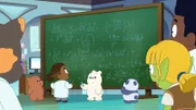 Baby Grizzly(2.v.l.), Baby Ice Bear(4.v.l.), Baby Panda(3.v.r.)