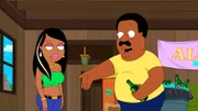 Roberta Tubbs (l.); Cleveland Brown (r.)