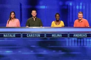 Die Kandidat:Innen (v.l.n.r.): Natalie Braun, Carsten Gassmann, Helina Williams und Andreas Dähn.