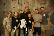 Las Vegas, US: These guys are seasoned rock climbers and they know their gear inside and out, but will Tim's new rope win them over or leave them hanging?