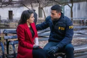 Special Agent Omar Adom 'OA' Zidan (Zeeko Zaki, l.); Mona Nazari (Yasmine Aker, r.)