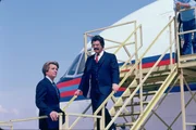 Templeton "Face" Peck (Dirk Benedict, l.); John "Hannibal" Smith (George Peppard, r.)