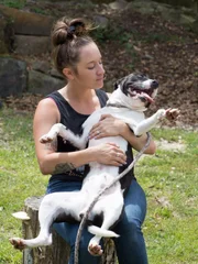 Mariah holding Moo Cow during her in-show feature
