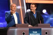 Die Kandidaten des Teams „Investoren“: Georg Kofler (l.) und Ralf Dümmel (r.), beide Unternehmer.